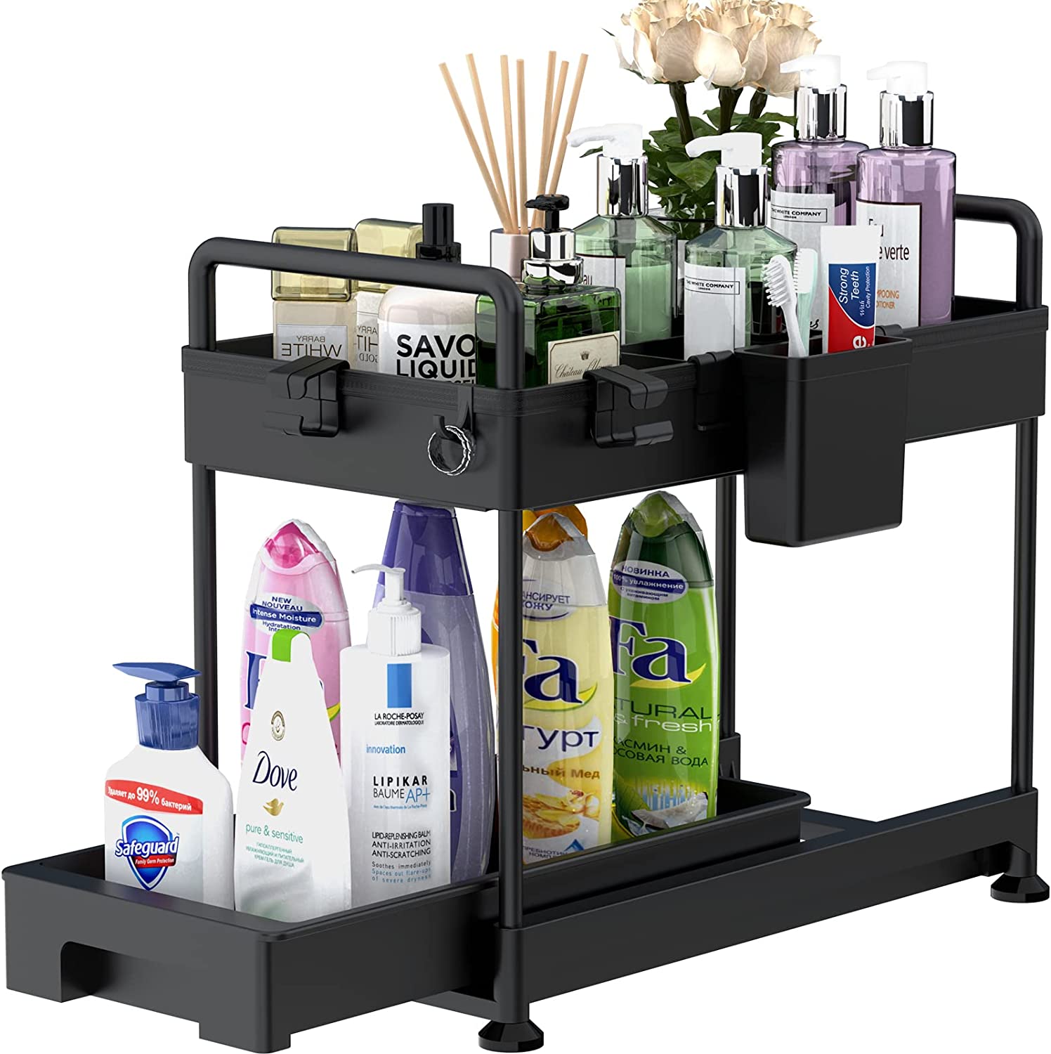 2-tier under sink organizer